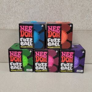 5 Nee Doh Fuzz Balls